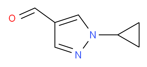 1-cyclopropyl-1H-pyrazole-4-carbaldehyde