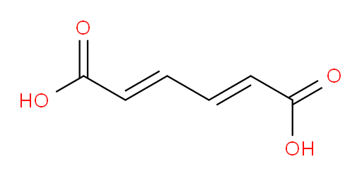 (2E,4E)-hexa-2,4-dienedioic acid