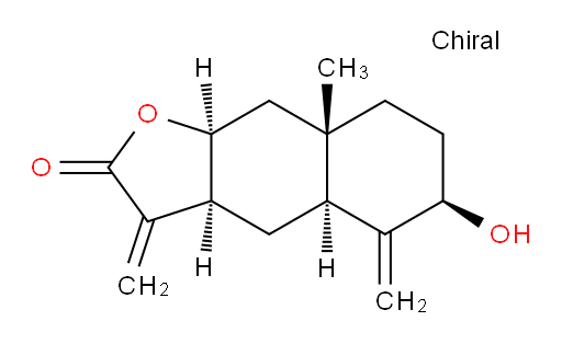(3aS,4aS,6R,8aS,9aS)-6-hydroxy-8a-methyl-3,5-dimethylenedecahydronaphtho[2,3-b]furan-2(3H)-one