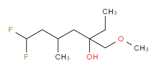 7,7-difluoro-3-(methoxymethyl)-5-methylheptan-3-ol