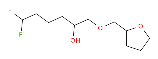 6,6-difluoro-1-((tetrahydrofuran-2-yl)methoxy)hexan-2-ol