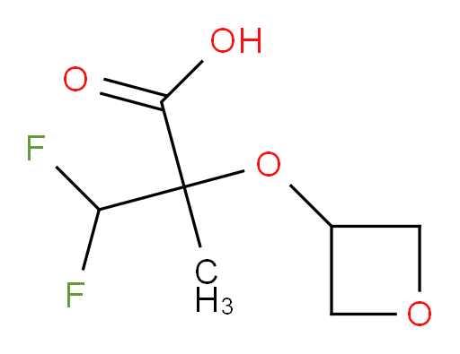 3,3-difluoro-2-methyl-2-(oxetan-3-yloxy)propanoic acid