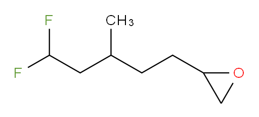 2-(5,5-difluoro-3-methylpentyl)oxirane