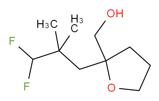 (2-(3,3-difluoro-2,2-dimethylpropyl)tetrahydrofuran-2-yl)methanol