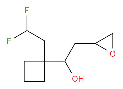 1-(1-(2,2-difluoroethyl)cyclobutyl)-2-(oxiran-2-yl)ethanol