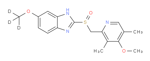 6-(Methoxy-d3)-2-[[(4-methoxy-3,5-dimethyl-2-pyridinyl)methyl]sulfinyl]-1H-benzimidazole (ACI)