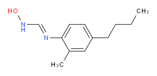 N′-(4-Butyl-2-methylphenyl)-N-hydroxymethanimidamide (ACI)