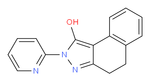 4,5-Dihydro-2-(2-pyridinyl)-2H-benz[e]indazol-1-ol (ACI)