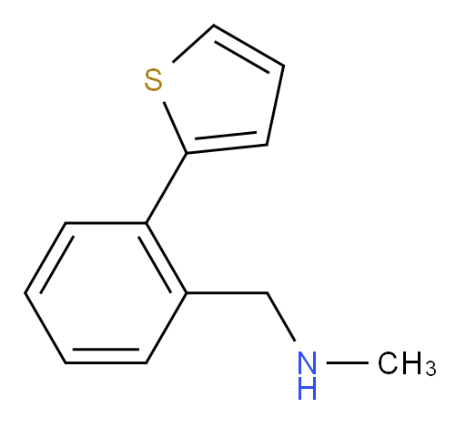 N-Methyl-2-(2-thienyl)benzenemethanamine (ACI)