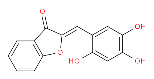 2-[(2,4,5-Trihydroxyphenyl)methylene]-3(2H)-benzofuranone (ACI)