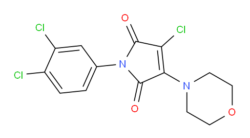 3-Chloro-1-(3,4-dichlorophenyl)-4-(4-morpholinyl)-1H-pyrrole-2,5-dione (ACI)