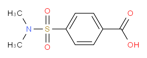 4-[(Dimethylamino)sulfonyl]benzoic acid (ACI)