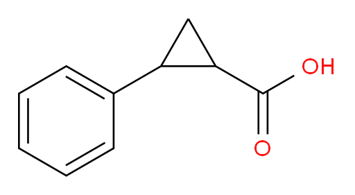 2-Phenylcyclopropanecarboxylic acid (ACI)