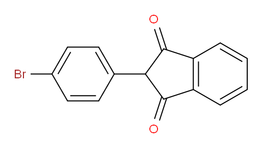 2-(4-Bromophenyl)-1H-indene-1,3(2H)-dione (ACI)
