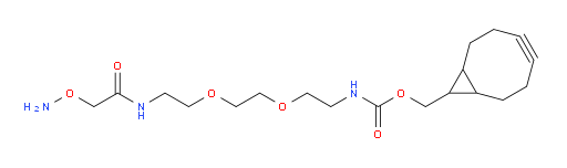 Bicyclo[6.1.0]non-4-yn-9-ylmethyl 13-(aminooxy)-12-oxo-5,8-dioxa-2,11-diazatridecanoate (ACI)