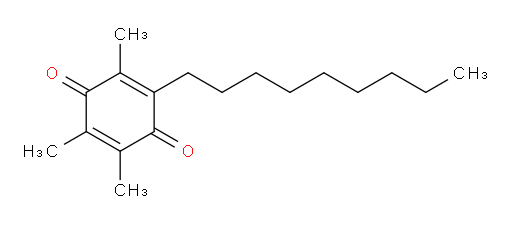2,3,5-Trimethyl-6-nonyl-2,5-cyclohexadiene-1,4-dione (ACI)