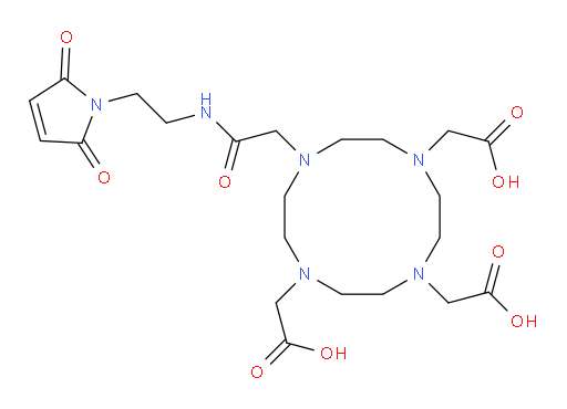 1,4,7,10-Tetraazacyclododecane-1,4,7-trisacetic acid-10-maleimidoethylacetamide