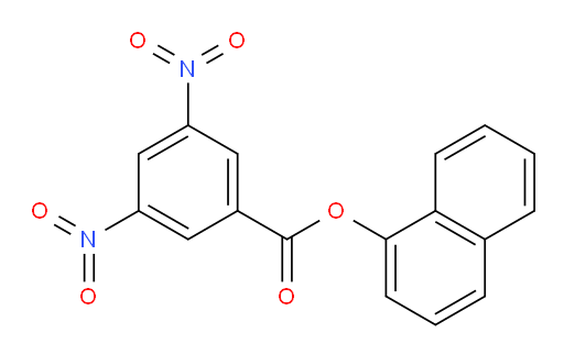 1-Naphthalenol, 1-(3,5-dinitrobenzoate) (ACI)