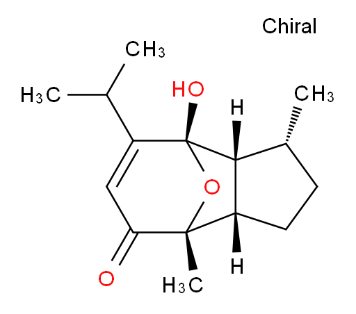 (1R,3aS,4R,8S,8aR)-2,3,3a,4,8,8a-Hexahydro-8-hydroxy-1,4-dimethyl-7-(1-methylethyl)-4,8-epoxyazulen-5(1H)-one (ACI)