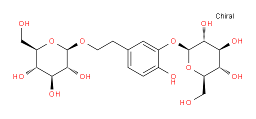 5-[2-(β-D-Glucopyranosyloxy)ethyl]-2-hydroxyphenyl β-D-glucopyranoside (ACI)