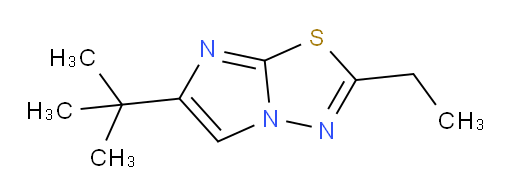 6-(1,1-Dimethylethyl)-2-ethylimidazo[2,1-b]-1,3,4-thiadiazole (ACI)