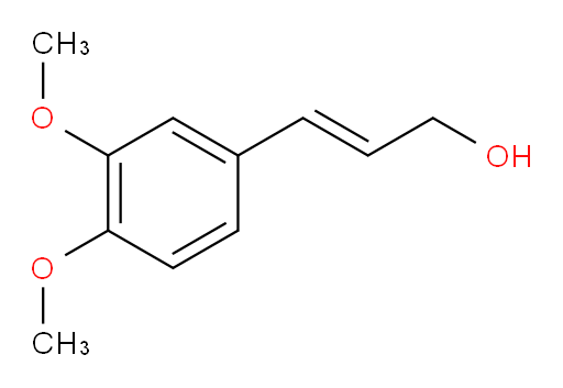 (2E)-3-(3,4-Dimethoxyphenyl)-2-propen-1-ol (ACI)