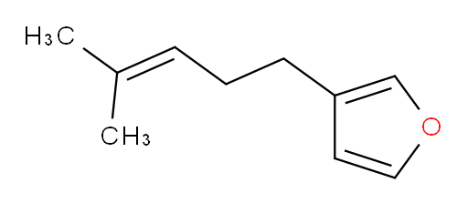 3-(4-methylpent-3-en-1-yl)furan