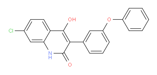 7-Chloro-4-hydroxy-3-(3-phenoxy-phenyl)-quinolin-2(1H)-one