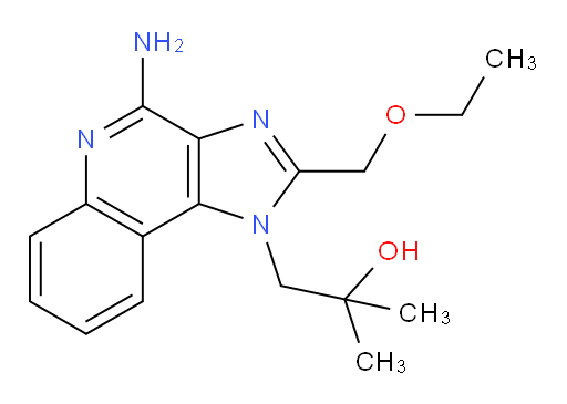 4-Amino-2-(ethoxymethyl)-alpha,alpha-dimethyl-1H-imidazo[4,5-c]quinolin-1-ethanol