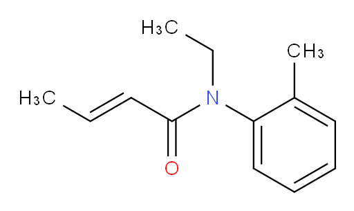 N-ethyl-N-(o-tolyl)but-2-enamide