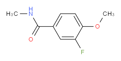 3-fluoro-4-methoxy-N-methylbenzamide