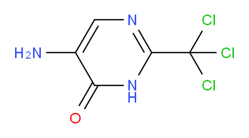 5-amino-2-(trichloromethyl)-3,4-dihydropyrimidin-4-one
